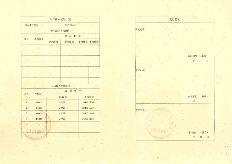 FS 城市排水许可证 粤深坪排许字第210070号有效期至2026062020210622134430853-2